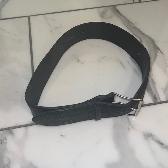 IRO wide leather belt - Picture 2 of 3